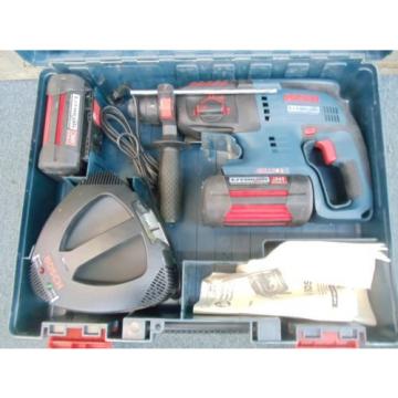 BOSCH 11536VSR BULLDOG 36V HAMMER DRILL W/2 BATTERIES, CHARGER, CASE