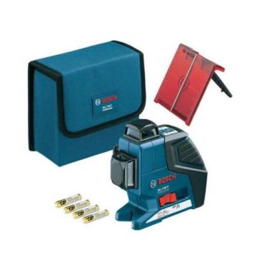 Bosch GLL3-80P Professional Leveling 360 Degree Multi Line Laser Level Alignment