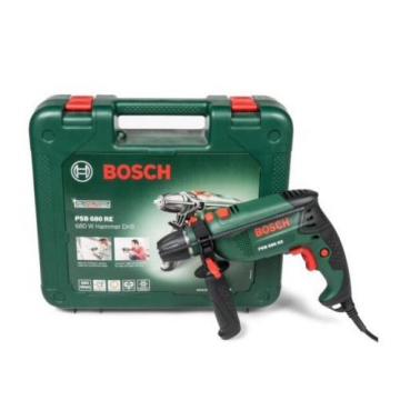 Bosch PSB680 Hammer Drill + Bosch Xline 34 Piece Drill Bit BUNDLE BNIBs Sealed