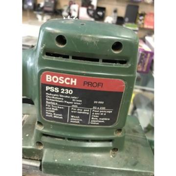 BOSCH ELECTRIC ORBITAL SANDER PSS230