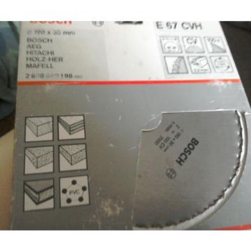 Bosch Circular Saw Blade 190mm x 30mm Bore (reducers available) x 100t. Free P&amp;P