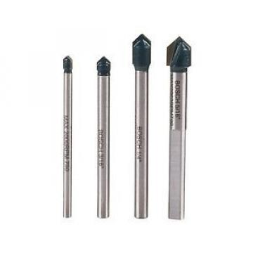 Bosch GT2000 Glass and Tile Drill Bit Set (4-Piece)