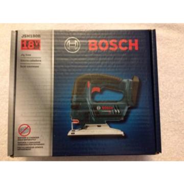 New Bosch JSH180B 18V 18 Volt Jig Saw With 3 Blades New in Box NIB Bare Tool