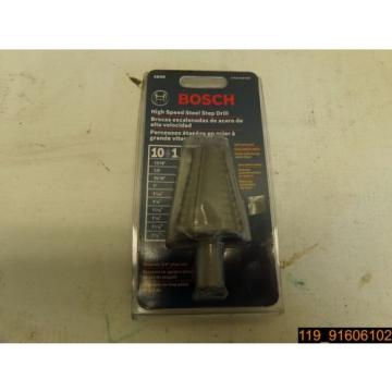 BOSCH SDH9 HIGH SPEED STEEL STEP DRILL BIT 13/16&#034; - 1 3/8&#034; SDH9