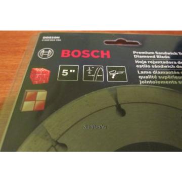 Bosch DD510H 5&#034; Premium Sandwich Tuckpointing Diamond Grinder Blade - New Sealed