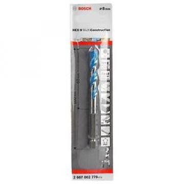 BOSCH HEX-9 Multi Construction - HEX Drill Bit - 8 x 60 x 100mm