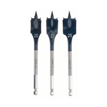 Bosch 2608587011 20/22/25 mm Self-Cut Speed Spade Bit Set (3-Piece)