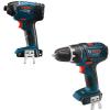 BOSCH DDS181B-RT 18 Volt Cordless 18V Drill Driver &amp; 25618B-RT Impact Driver