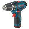 Bosch 12 Volt Max Lithium Ion 3/8 Inch 2 Speed Drill Driver Kit w/ 2 Batteries