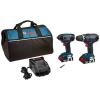 Bosch CLPK232-181 ( 18V/2.0Ah ) 2-Tool Combo Kit Drill Driver and Impact Driver #1 small image