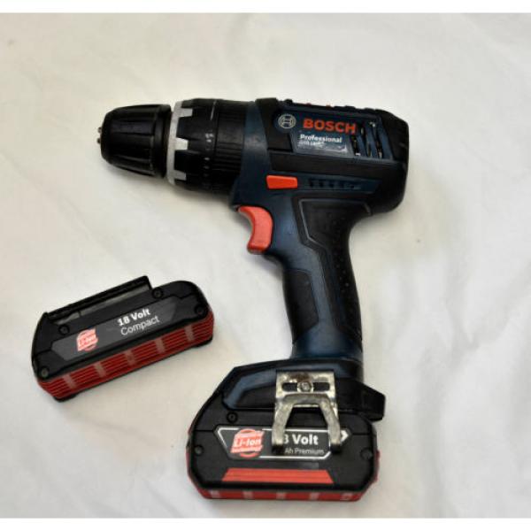 Bosch GSB 1800 Combi Drill, GSR 1440-LI Drill/Driver Set.4 Batts,L-Boxx,18&amp;14.4v #2 image