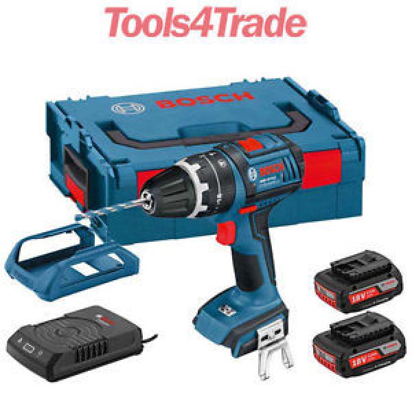 Bosch Combi Drill GSB 18V-LI2W 2 x2.0Ah Li-ion Wireless Charging 060186717N #1 image