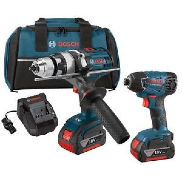 Bosch CLPK222-181 18V Li-Ion Cordless Drill &amp; Impact Driver Combo Kit (2-tool) #1 image