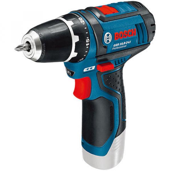 New Cordless Drill Driver BareTool GSR10.8-2-Li 10.8V Bosch Power Tool Body Only #2 image