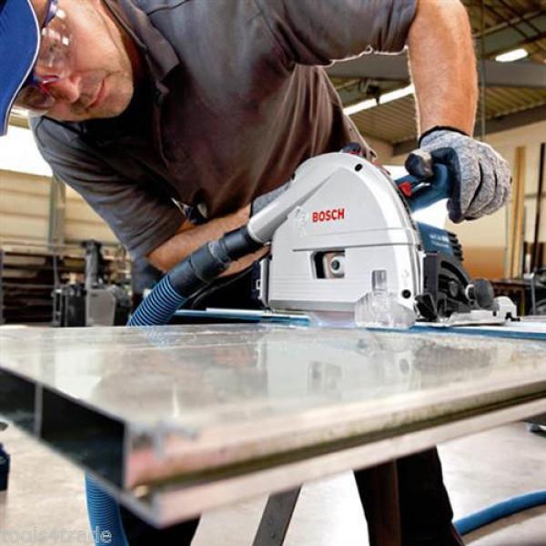 Bosch GKT55GCE Plunge Saw 2xFSN1600 Guide Rail+FSN Connector+Bag+L-BOXX 240V #4 image