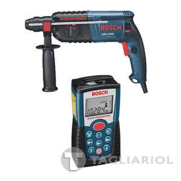 BOSCH GBH 2200 TRAPANO TASSELLATORE + BOSCH DLE 50 DISTANZIOMETRO LASER #1 image