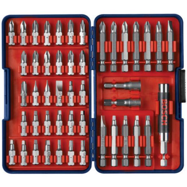 New Bosch 47 Piece Screwdriver Bit Set Star Security Hex Pc Tools Repair Driver #1 image