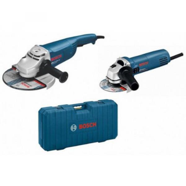 Bosch GWS 22-230 JH + GWS 850 C Professional Angle Grinder Set In Case GENUINE N #2 image