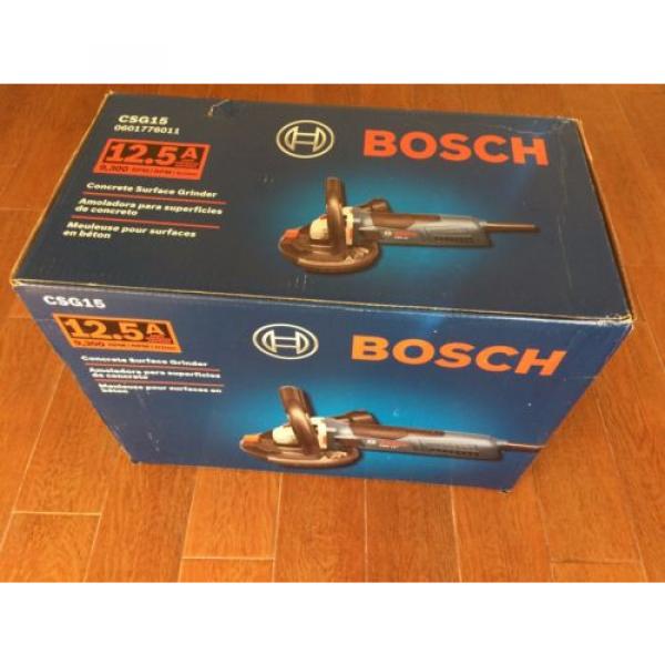 NEW! Bosch CSG15 Concrete Surfacing Grinder 12.5 Amp 0601776011 #3 image