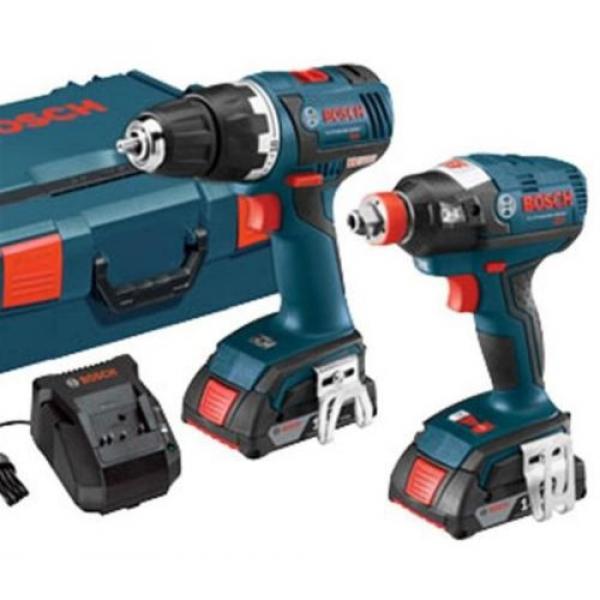 Bosch 18-Volt Lithium Ion (Li-ion) Brushless Motor Cordless Combo Kit Hard Case #2 image