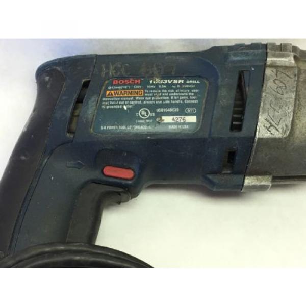 Used,BOSCH 1033VSR 8 Amp 1/2in Drill with Variable Speed Made In USA! #2 image