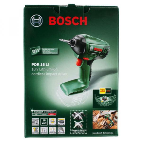 Bosch 18V Lithium-Ion Cordless Impact Driver Bare - PDR 18 LI #2 image