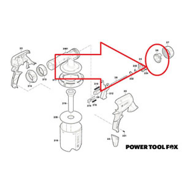 Bosch PFS 3000 -2 Fine SPRAYER NOZZLE ( R E D ) 2609006615 899 #1 image