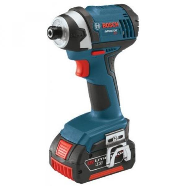 Bosch IDS181-01 18-Volt Lithium-Ion Compact 1/4-Inch Hex Impact Driver with 2 #2 image